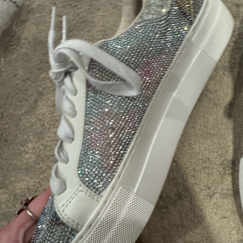 Betsey Johnson Lindsay Bedazzled Shoes - Picture 8 of 10